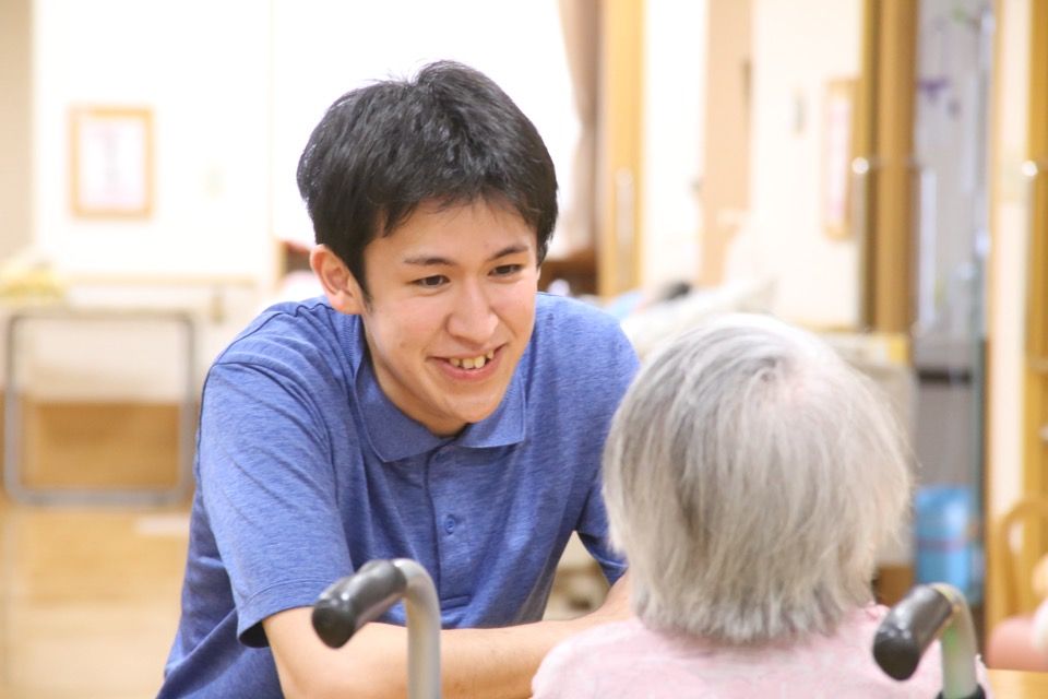函館共愛会の職場風景