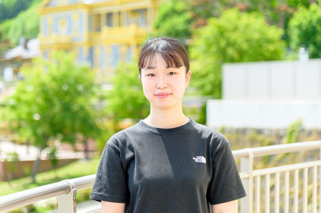 奨学金制度を利用した先輩の写真